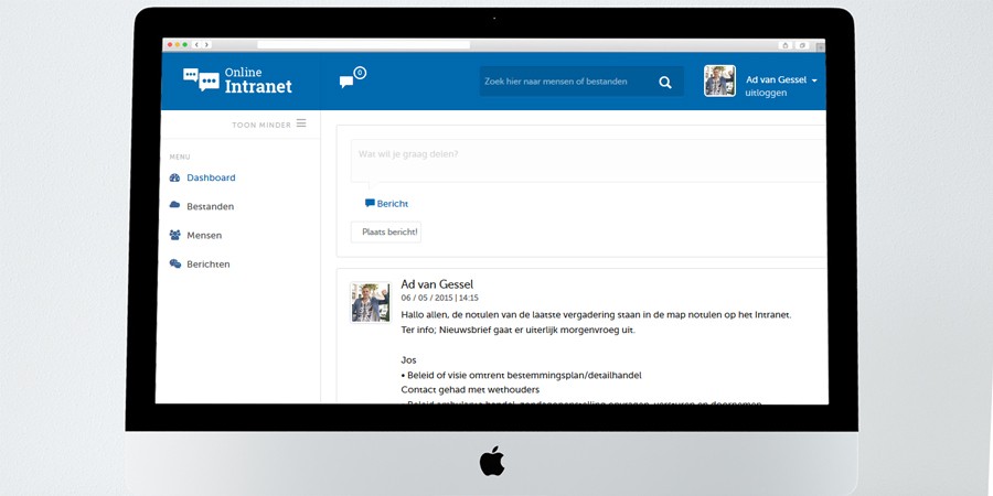 Sociaal Online Intranet vernieuwd!