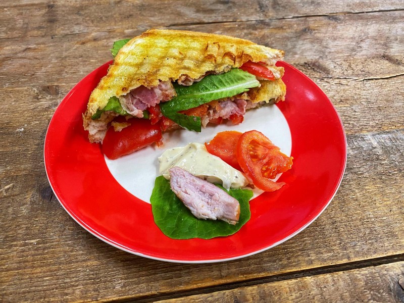 Tosti club sandwich